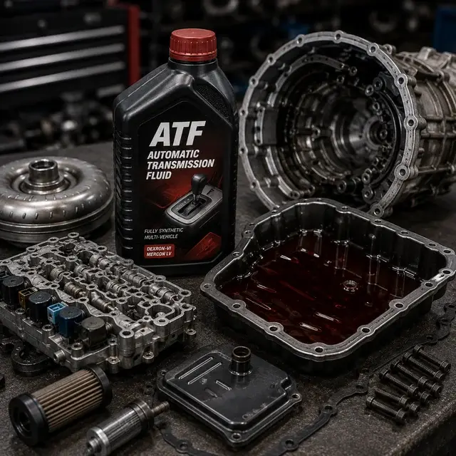 Cambio de aceite ATF por máquina