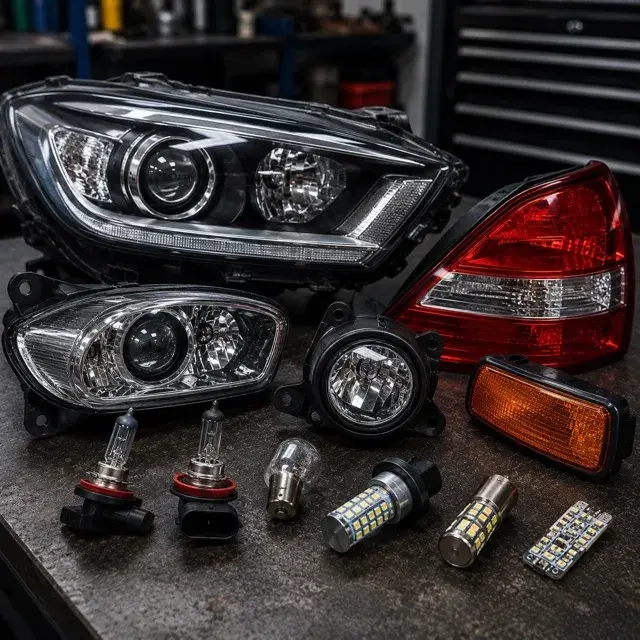 Luces (faros, pilotos, LED)