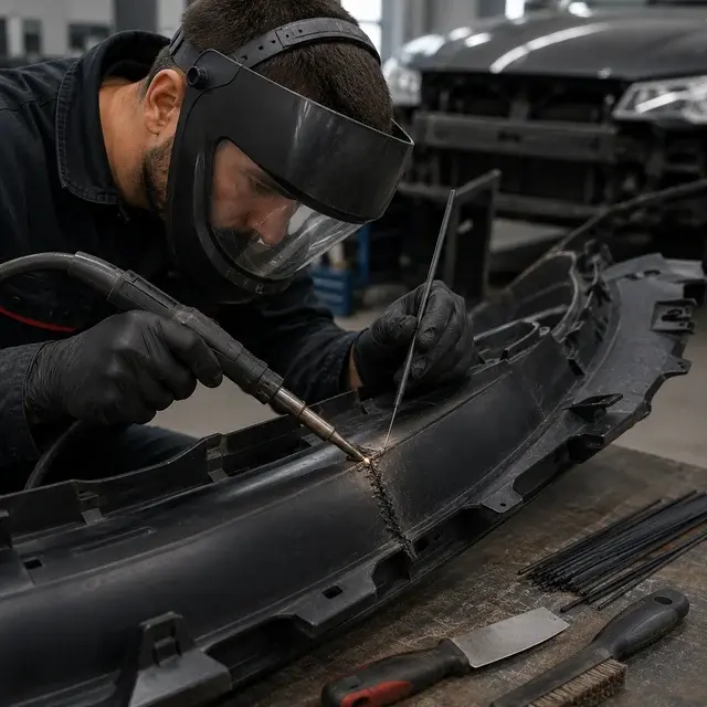 Soldadura y reparación de plásticos
