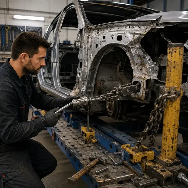 Bancada y reparación estructural